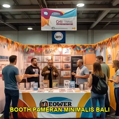 booth pameran minimalis bali